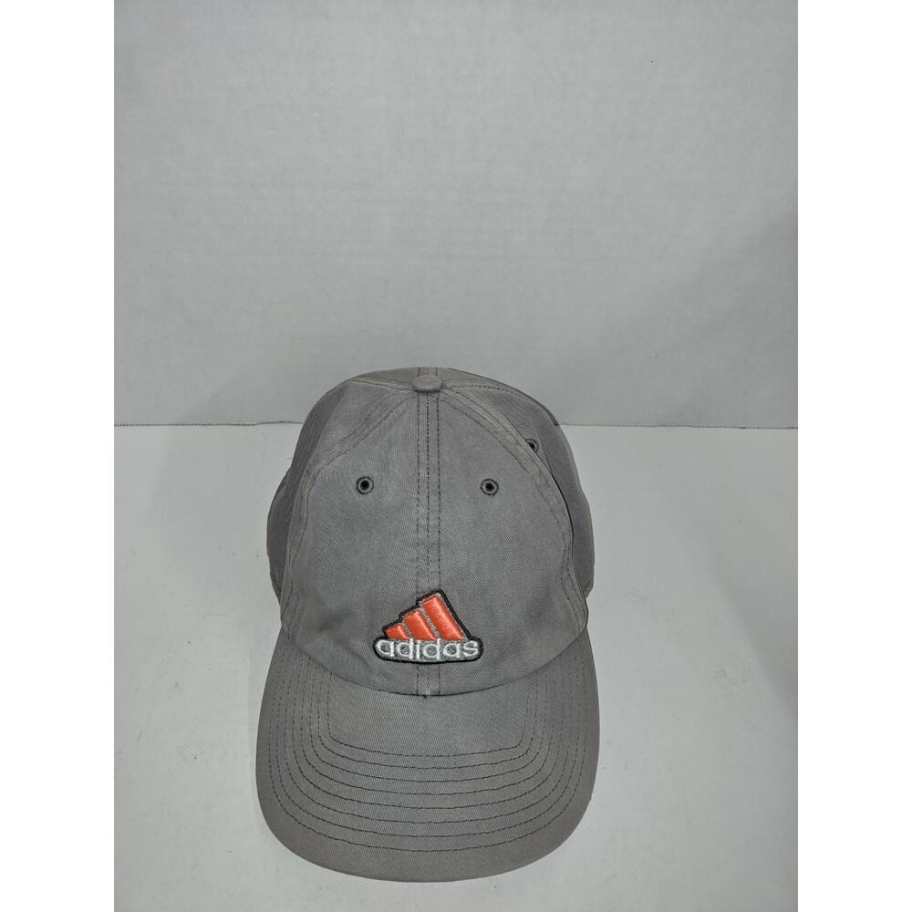 Adidas 100% Cotton Baseball Hat Cap Adjustable Back Climalite Embroidered Logo